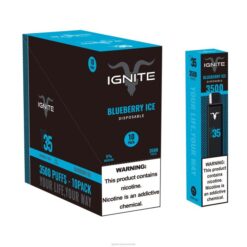 RP6R119 IGNITE V35 Vape Pen 10-Pack Ignite for sale - Blueberry Ice