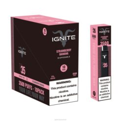 RP6R128 IGNITE V35 Vape Pen 10-Pack Ignite flavours - Strawberry Banana