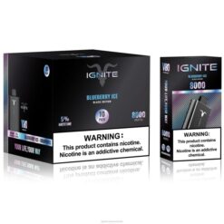 RP6R54 IGNITE V80 Vape Pen 10-Pack Ignite group Australia pty ltd - Blueberry Ice