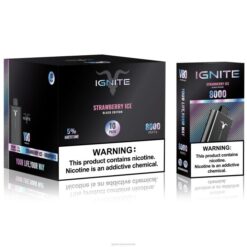 RP6R63 IGNITE V80 Vape Pen 10-Pack Ignite Australia Melbourne - Strawberry Ice