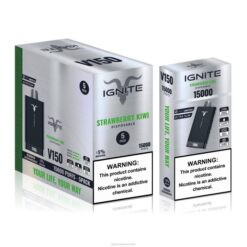 RP6R92 IGNITE V150 Vape Pen 5-Pack Ignite Australia - Strawberry Kiwi