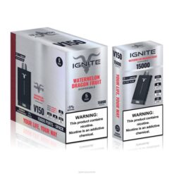 RP6R93 IGNITE V150 Vape Pen 5-Pack Ignite Australia Melbourne - Watermelon Dragon Fruit